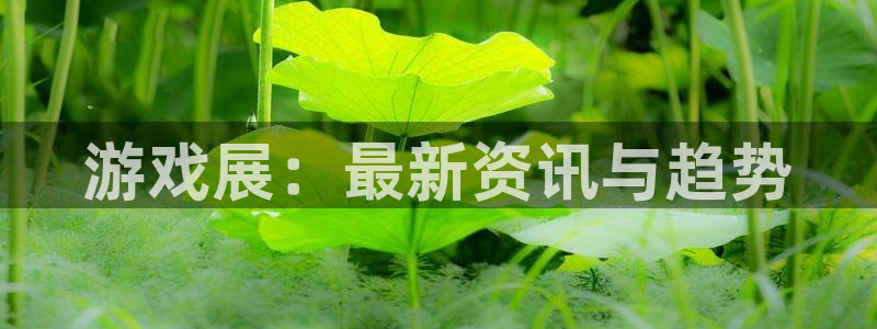 星欧娱乐下载链接：游戏展：最新资讯与趋势