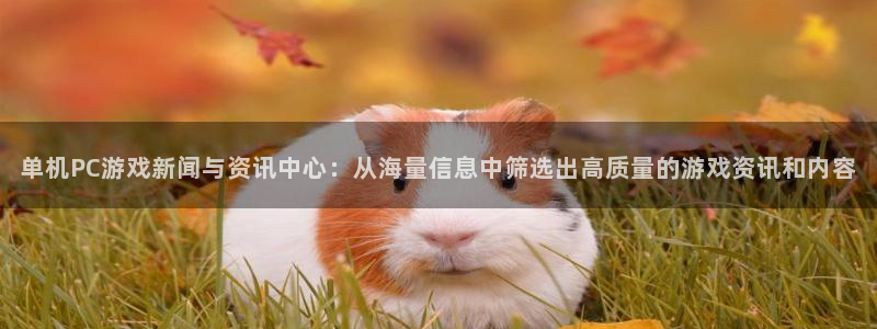 星欧娱乐测速：单机PC游戏新闻与资讯中心：从海量信息中筛选出