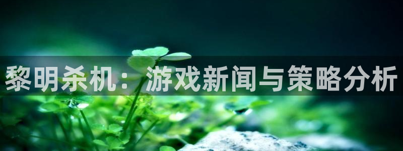 星欧娱乐下载链接：黎明杀机：游戏新闻与策略分析