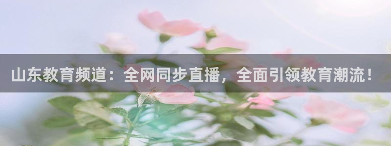 nba直播火凤直播：山东教育频道：全网同步直播，全面引领教育潮流！